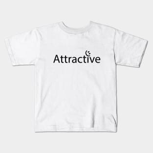 Attractive typographic artwork Kids T-Shirt